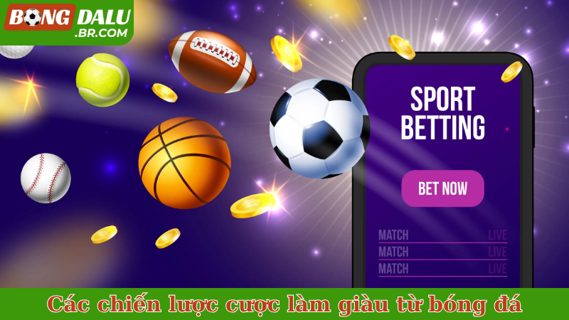 Các chiến lược cược làm giàu từ bóng đá