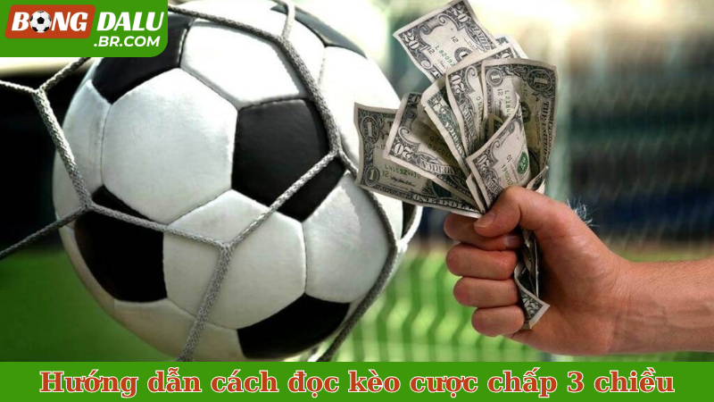 Hướng dẫn cách đọc kèo cược chấp 3 chiều
